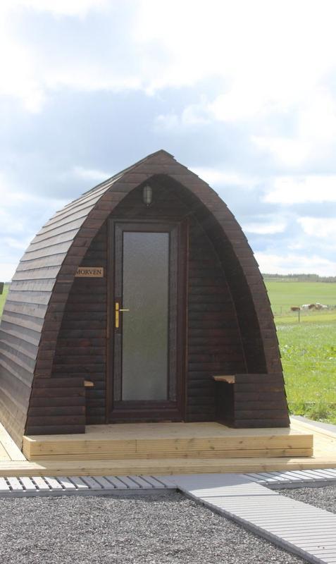 Hillside Camping Pods And Shepherd'S Hut Wick  Exterior photo